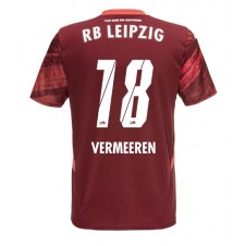 RB Leipzig Arthur Vermeeren #18 Bortatröja 2024-25 Korta ärmar